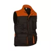 THUNDER mellény (XL, Black-Neon Orange)