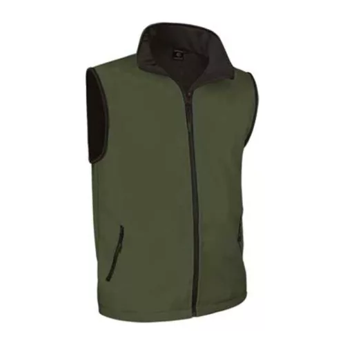TUNDRA SOFTSHELL mellény (S, Military Green)