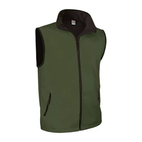 TUNDRA SOFTSHELL mellény (3XL, Military Green)