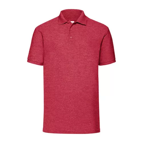 65/35 POLO (2XL, Heather Red)