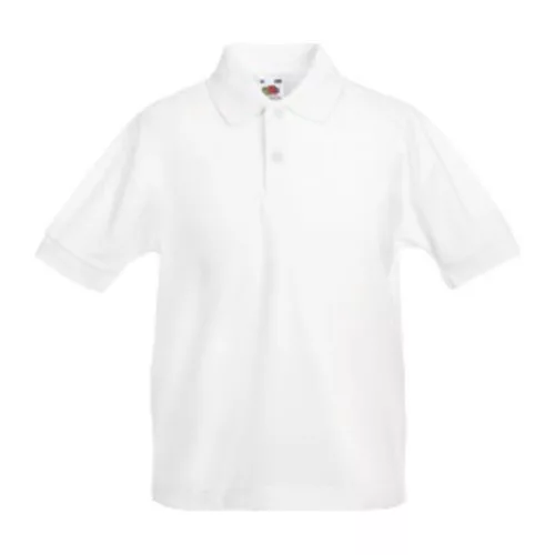 KIDS 65/35 POLO (7/8, White)