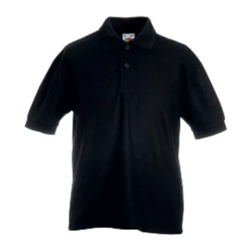 KIDS 65/35 POLO (7/8, Black)