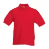 KIDS 65/35 POLO (3/4, Red)