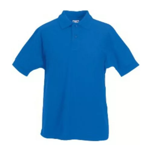 KIDS 65/35 POLO (3/4, Royal Blue)