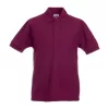 KIDS 65/35 POLO (3/4, Burgundy)