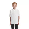 KIDS 65/35 POLO (7/8, Heather Grey)