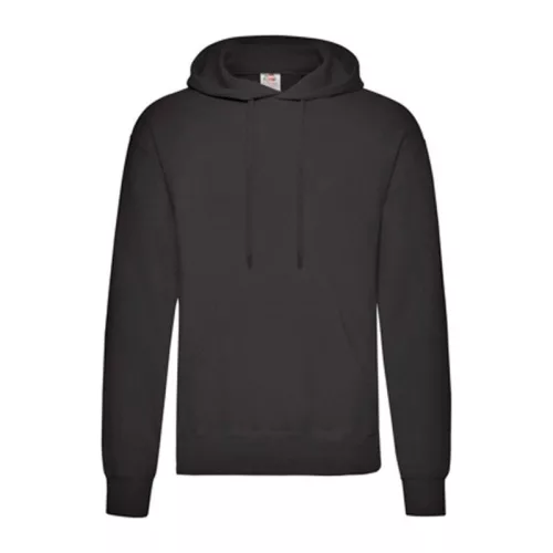 CLASSIC HOODED SWEAT (5XL, Black)