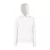 LADIES CLASSIC HOODED SWEAT (XL, White)