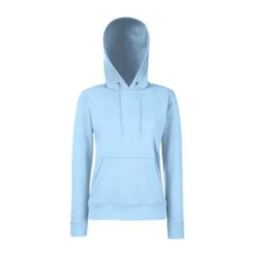 LADIES CLASSIC HOODED SWEAT (S, Sky Blue)