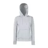 LADIES CLASSIC HOODED SWEAT (XS, Heather Grey)