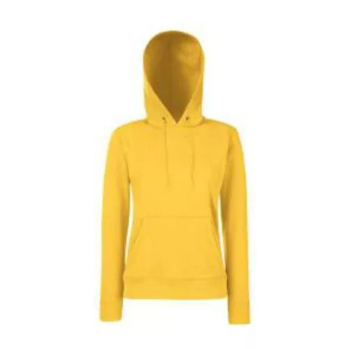 LADIES CLASSIC HOODED SWEAT (L, Sunflower)
