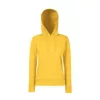 LADIES CLASSIC HOODED SWEAT (XS, Sunflower)