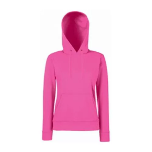 LADIES CLASSIC HOODED SWEAT (S, Fuchsia)