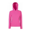 LADIES CLASSIC HOODED SWEAT (M, Fuchsia)