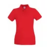LADIES PREMIUM POLO (L, Red)