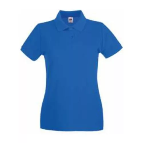 LADIES PREMIUM POLO (L, Royal Blue)