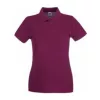 LADIES PREMIUM POLO (XS, Burgundy)