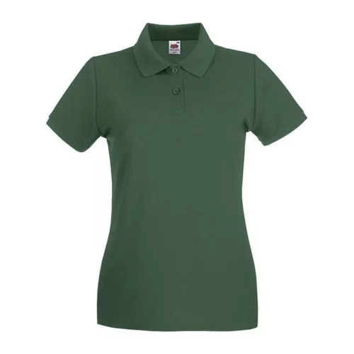 LADIES PREMIUM POLO (XS, Bottle Green)