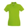 LADIES PREMIUM POLO (L, Lime)