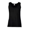 LADIES VALUEWEIGHT VEST (S, Black)