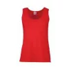 LADIES VALUEWEIGHT VEST (2XL, Red)