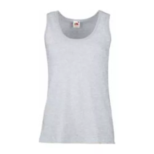 LADIES VALUEWEIGHT VEST (M, Heather Grey)