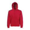 CLASSIC HOODED SWEAT JACKET (2XL, Red)