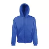 CLASSIC HOODED SWEAT JACKET (L, Royal Blue)