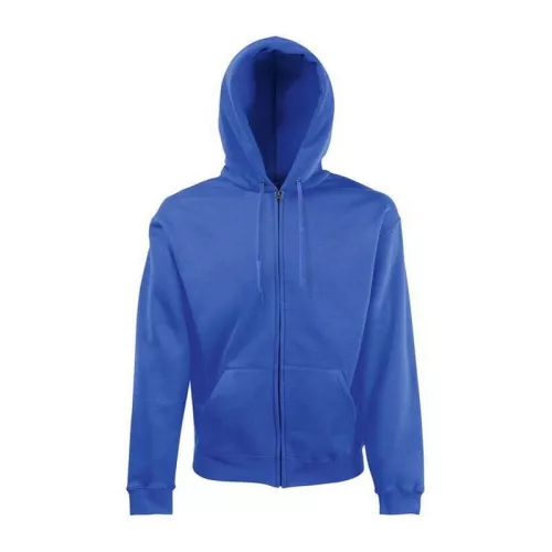CLASSIC HOODED SWEAT JACKET (2XL, Royal Blue)