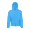 CLASSIC HOODED SWEAT JACKET (M, Azure)