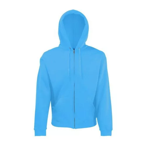 CLASSIC HOODED SWEAT JACKET (2XL, Azure)