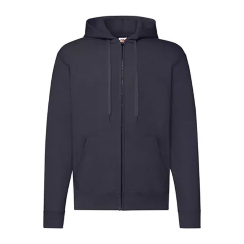 CLASSIC HOODED SWEAT JACKET (3XL, Deep Navy)