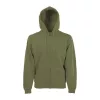 CLASSIC HOODED SWEAT JACKET (M, Olive)