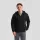 CLASSIC HOODED SWEAT JACKET (L, Dark Heather Grey)