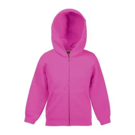 KIDS CLASSIC HOODED SWEAT JACKET (9/11, Fuchsia)