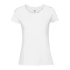 LADIES ICONIC 195 RINGSPUN PREMIUM T (2XL, White)