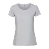 LADIES ICONIC 195 RINGSPUN PREMIUM T (2XL, Heather Grey)