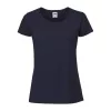 LADIES ICONIC 195 RINGSPUN PREMIUM T (M, Deep Navy)