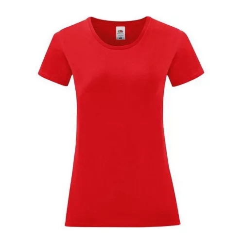 LADIES ICONIC 150 T (M, Red)