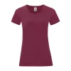 LADIES ICONIC 150 T (M, Burgundy)