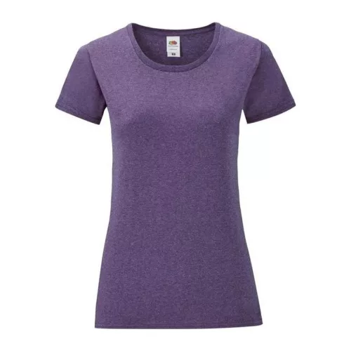 LADIES ICONIC 150 T (XS, Heather Purple)