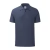 ICONIC POLO (L, Heather Navy)