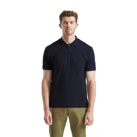 ICONIC POLO (L, Heather Burgundy)