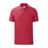 ICONIC POLO (L, Heather Red)