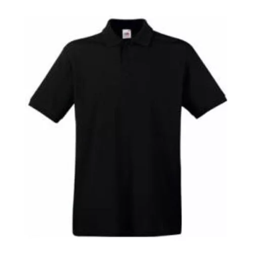 PREMIUM POLO (3XL, Black)