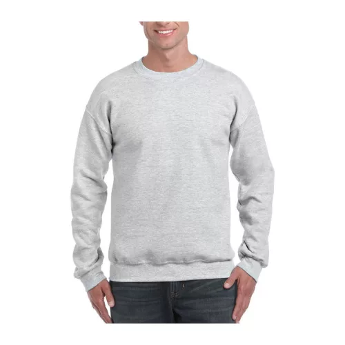DRYBLEND® ADULT CREWNECK SWEATSHIRT (M, Ash Grey)