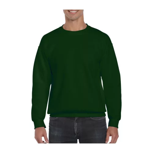 DRYBLEND® ADULT CREWNECK SWEATSHIRT (S, Forest Green)