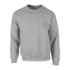 DRYBLEND® ADULT CREWNECK SWEATSHIRT (2XL, Sport Grey)