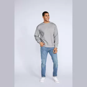 DRYBLEND® ADULT CREWNECK SWEATSHIRT (S, Sport Grey)
