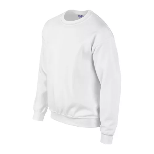 DRYBLEND® ADULT CREWNECK SWEATSHIRT (2XL, White)